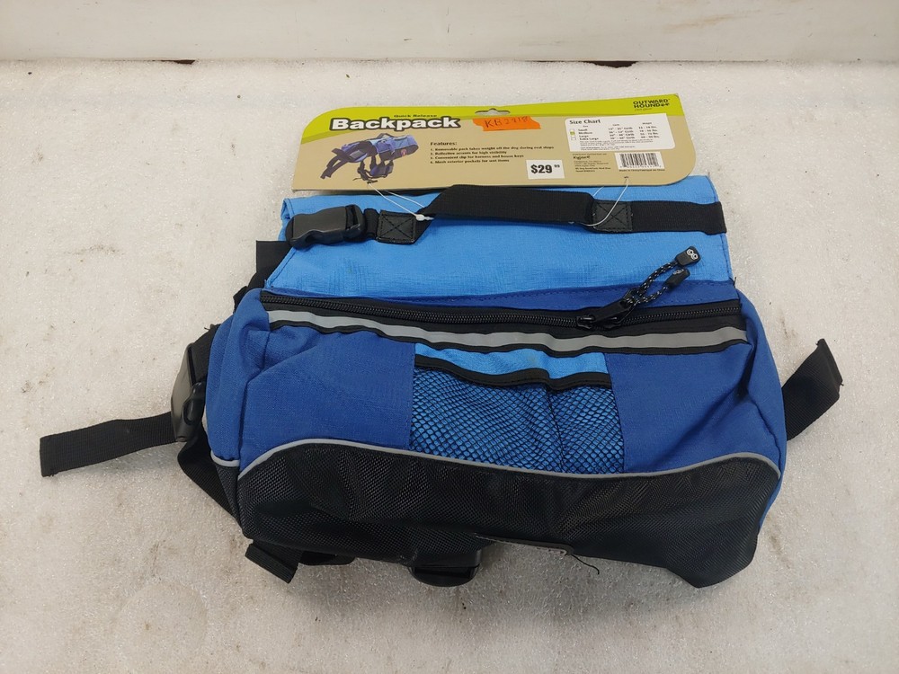 NWT Outward Hound Backpack Quick Release for Medium Sized Dogs 700603053112