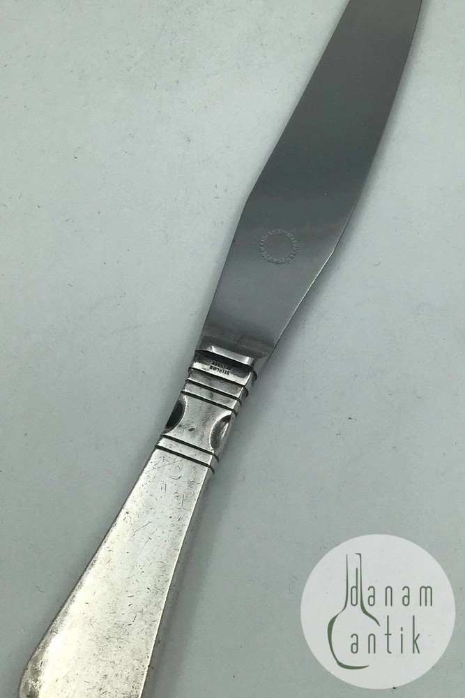 Georg Jensen Sterling Silver Continental Dinner Knife No. 013