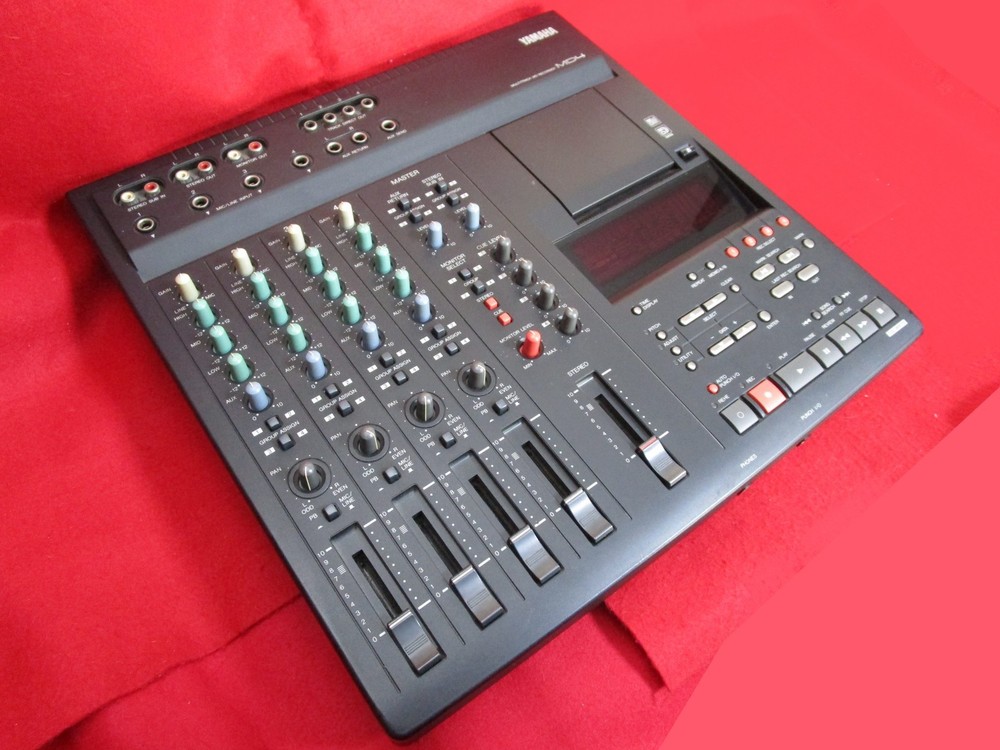YAMAHA MD4 Mini disc Digital Multi-Track Recorder MTR TESTED w/cable #2
