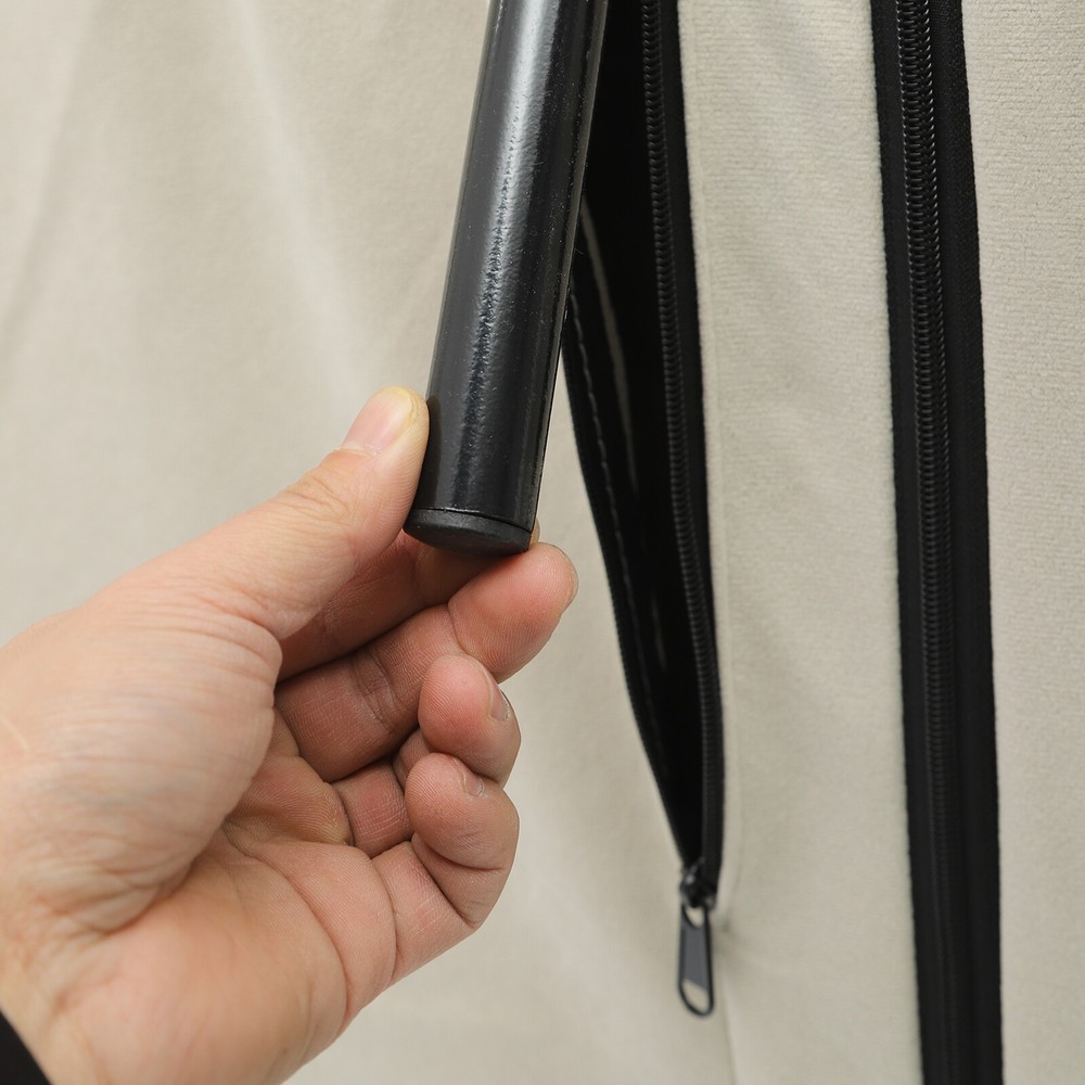 Convertible Sofa Bed Folding Sofa Bed with Pillow & 5-Gear Adjustable Backrest