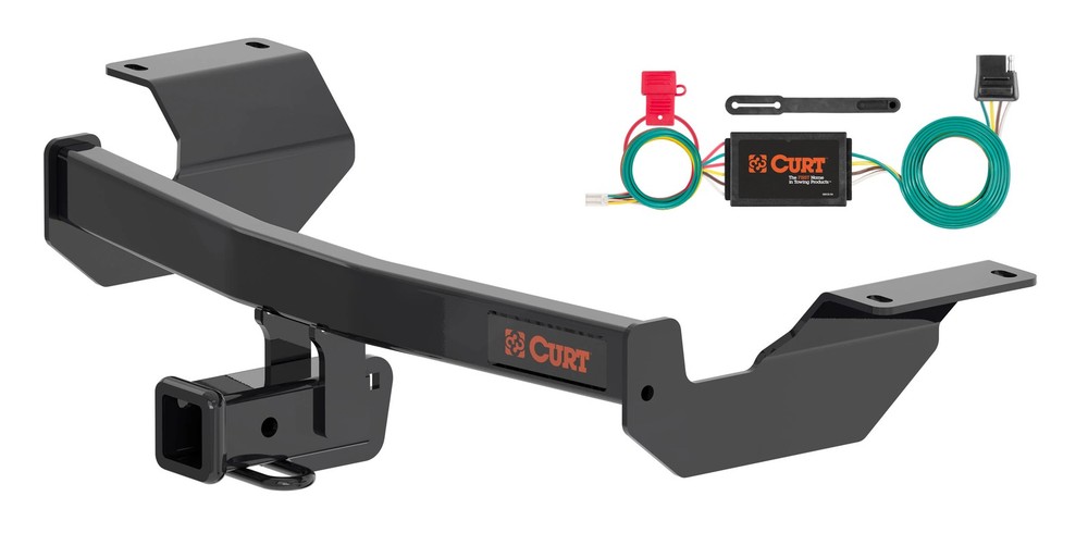 Curt Class 3 Trailer Hitch 2in Receiver & Wiring Harness Kit for 2017-2026 CR-V