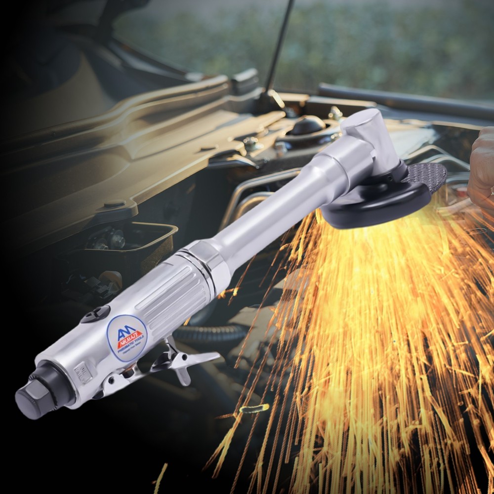 Long Handle Air Angle Grinder Mini Pneumatic Air Cutting Machine For Metal