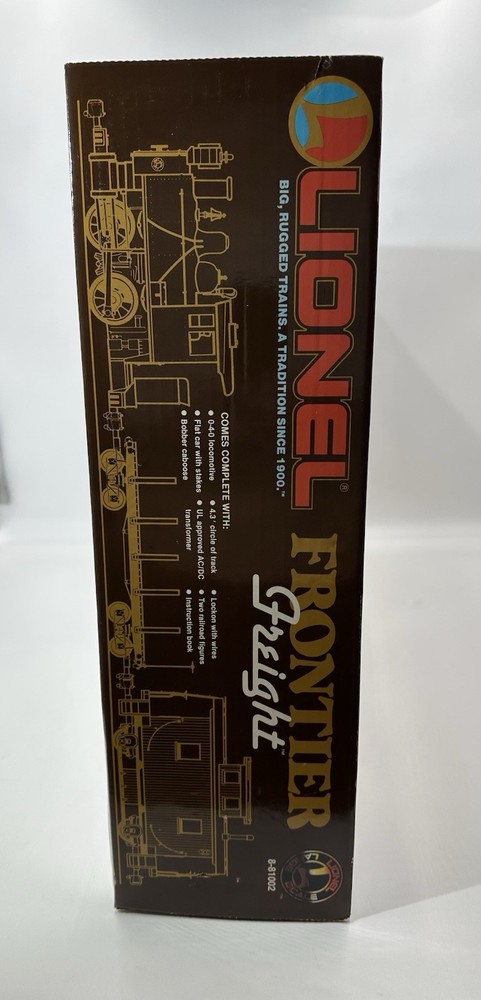 Lionel Frontier Freight 8-81002 Large Scale G Train Set NEW SEALED A