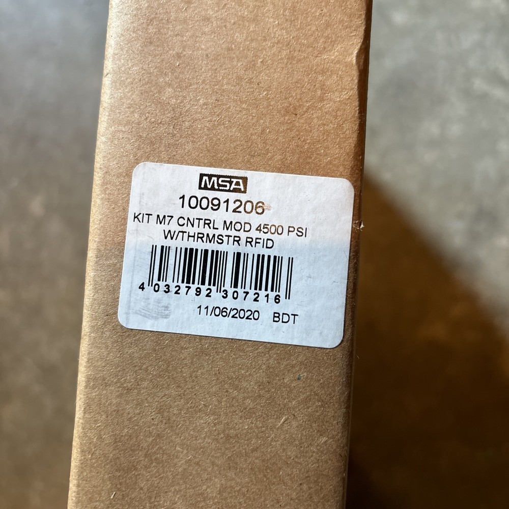 MSA Control Module Kit w/ Thrmstr RFID M7 4500 PSI 10091206
