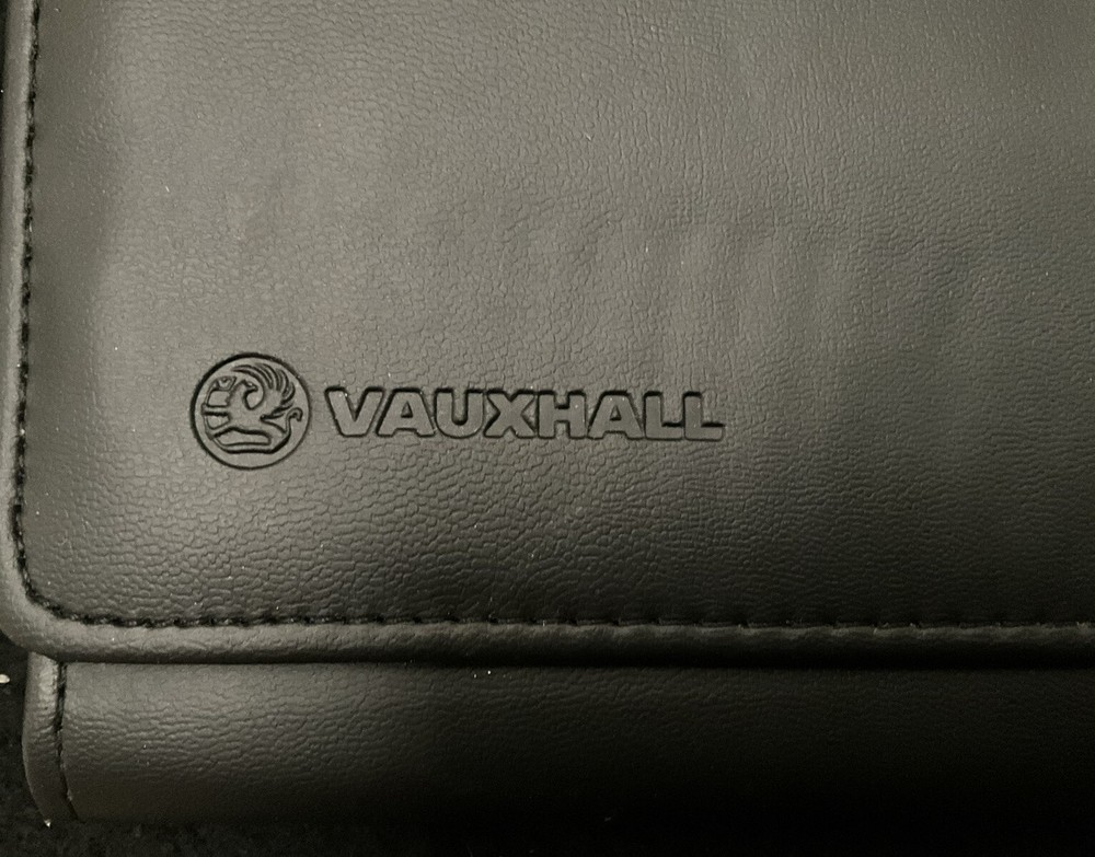 VAUXHALL OWNERS MANUAL HANDBOOK WALLET ONLY LEATHER