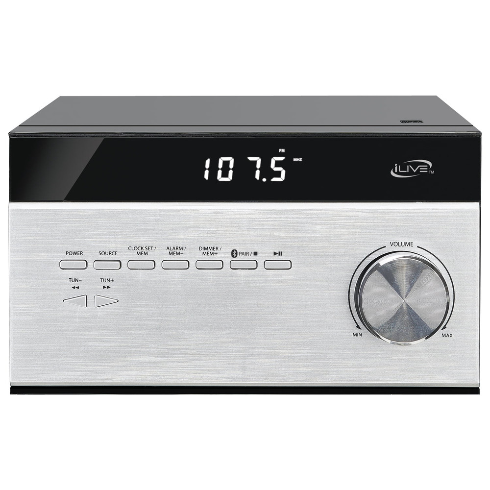 Home Shelf Stereo w/ Bluetooth Wireless Speakers Electronic Music System Remote