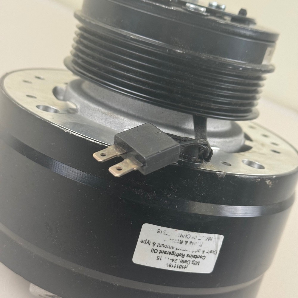 H1011199 AC Compressor Assembly with Pulley Black Silver