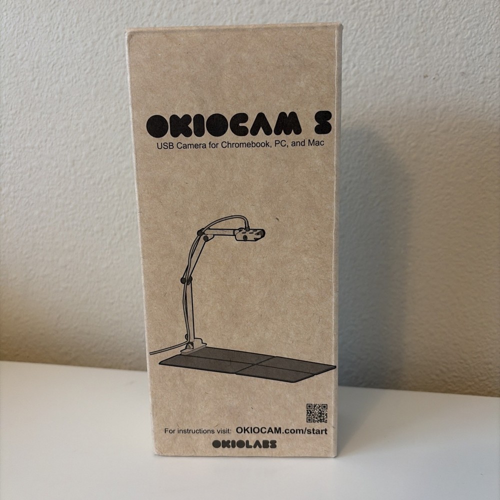 OKIOCAM S USB Camera Compatible with Chromebook, PC, and Mac