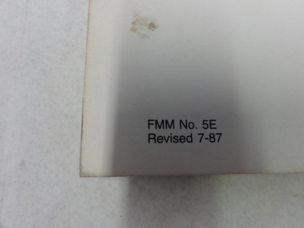 Rockwell Driver Controlled Full Locking Main Differential Reference Manual