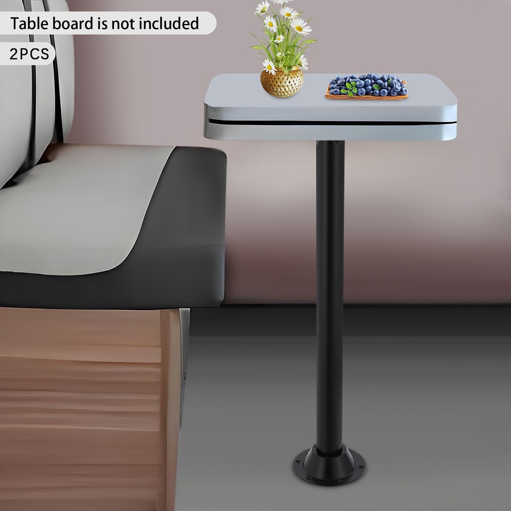 RV Table Leg, RV Table Leg with Pre-drilled Mounting Base, Camper Table Leg