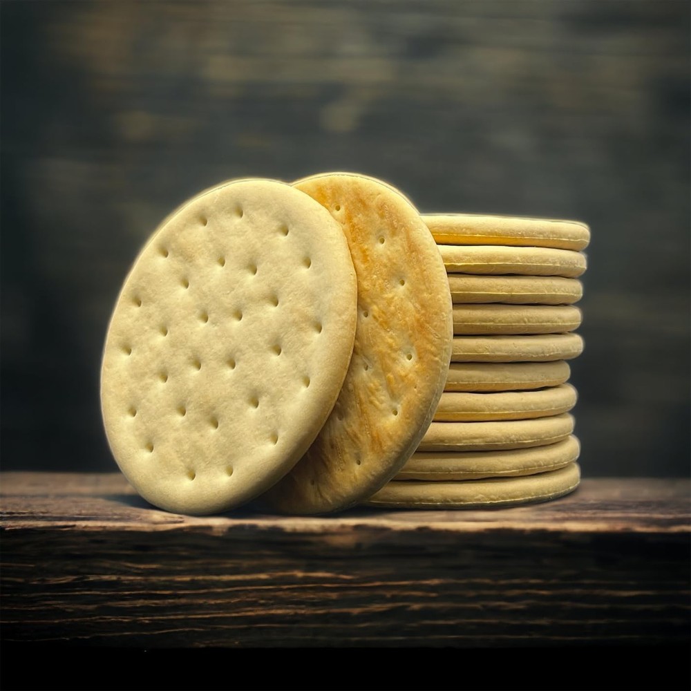 Future Essentials Sailor Pilot Bread Survival Crackers – 30Year Shelf Life Re...