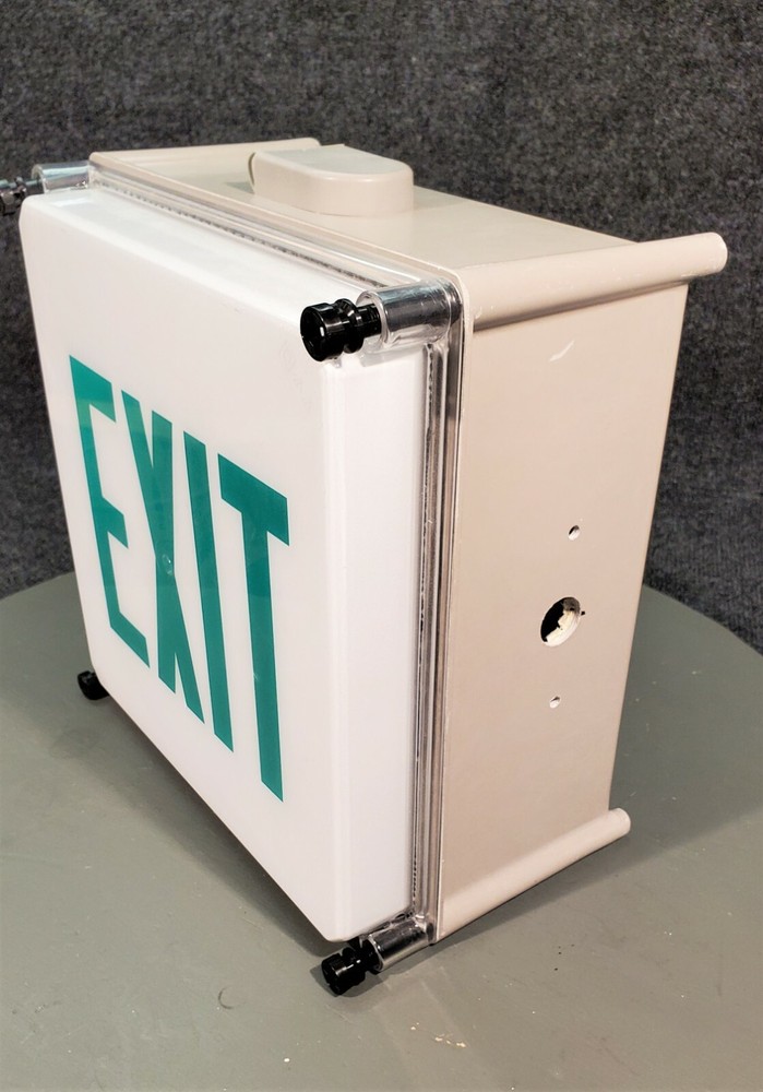 SURE-LITES / COOPER UMX31 TYPE X3 WATERTIGHT LIGHTED EMERGENCY EXIT SIGN