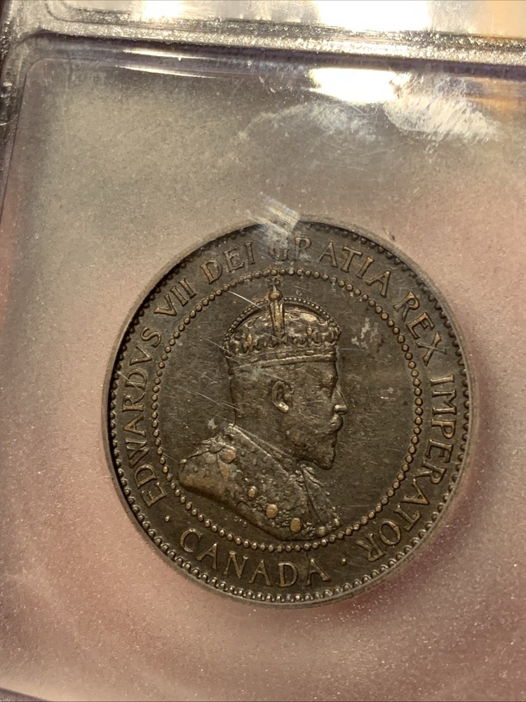 1904 Canada Large Cent ~ ICG AU53 ~ NICE!!!