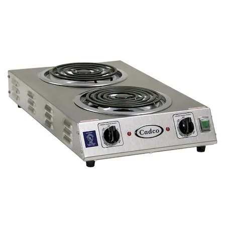 Cadco Cdr-2Tfb Hot Plate, Double, 220V