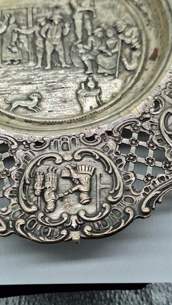 800 Silver Scrap Plate 320g