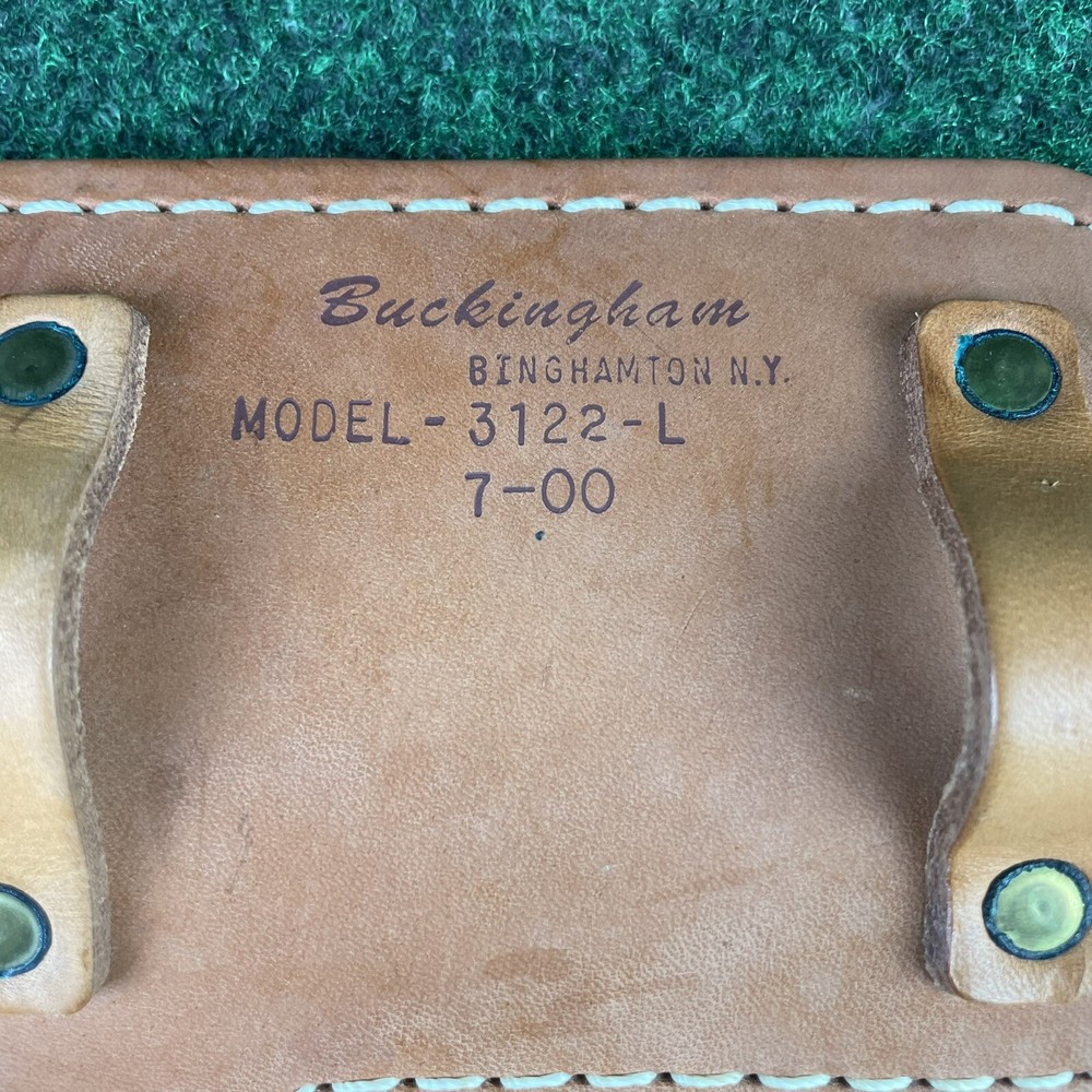 Buckingham L-Shape Leather Pole Climber Pad 3122-L