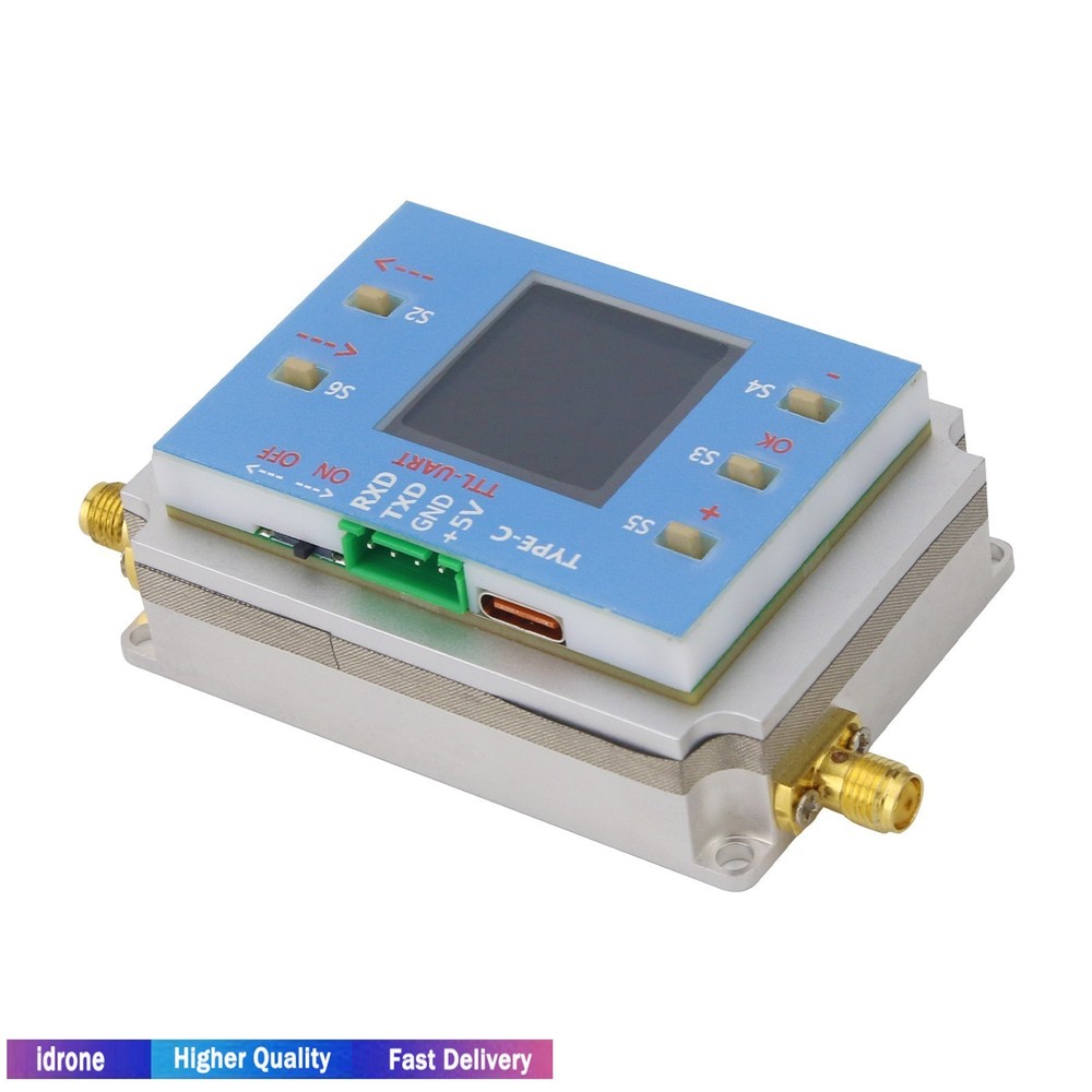 ATT-6000V3.0 90dB DC-3GHz Programmable RF Attenuator 0.25dB Step w/ 1.3" OLED