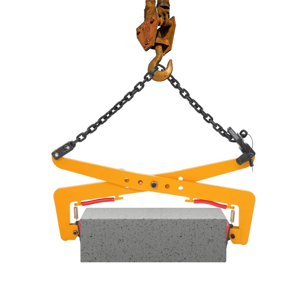 High-Strength Stone Lifting Clamp 500kg with Adjustable Width for Easy Use