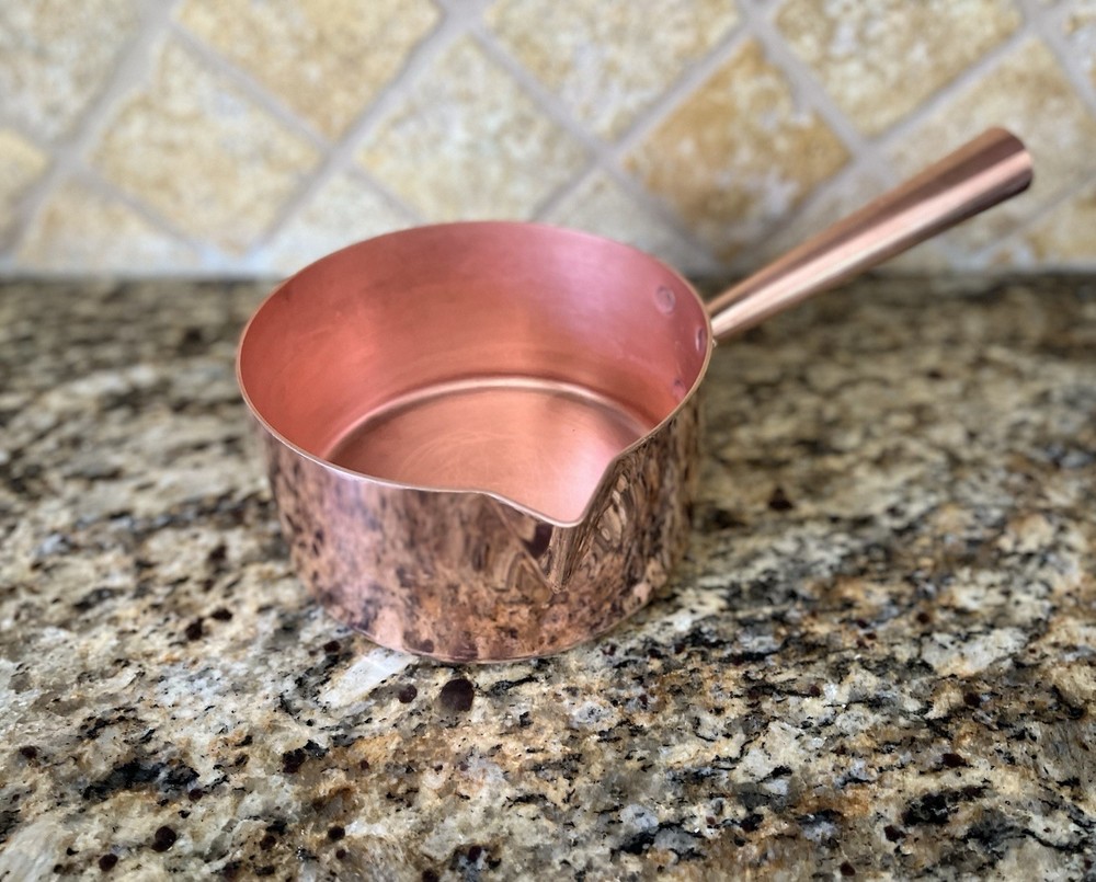 French Copper Sugar Pan from William Sonoma