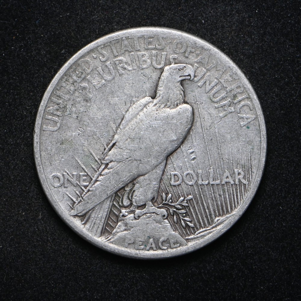 1921 Peace Silver Dollar (cn16007)