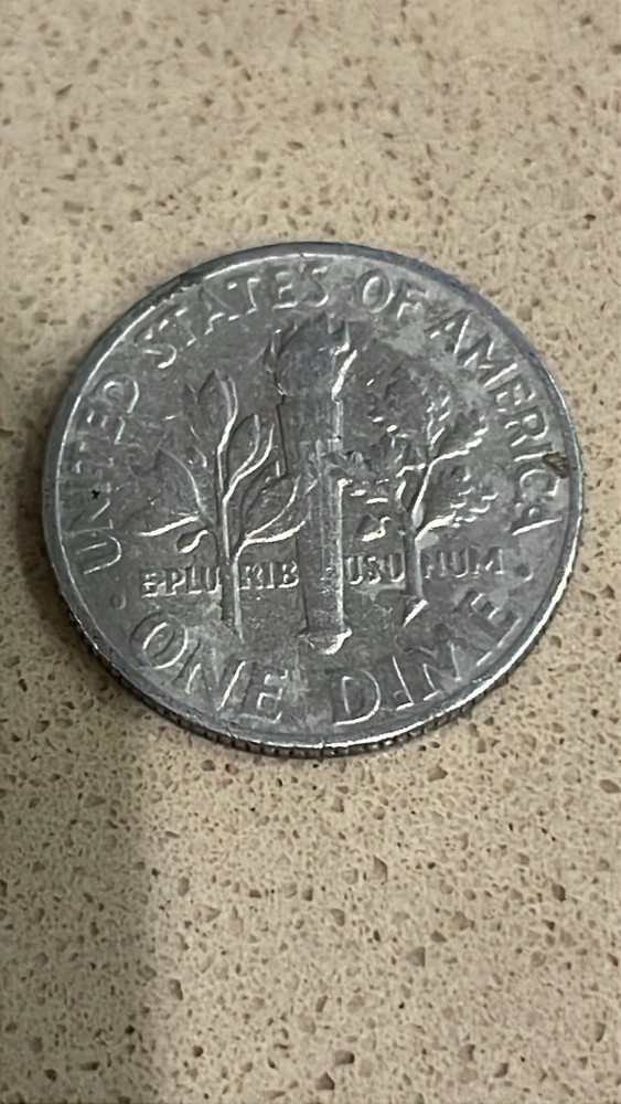 1965 Roosevelt Dime No Mint Mark Circulated