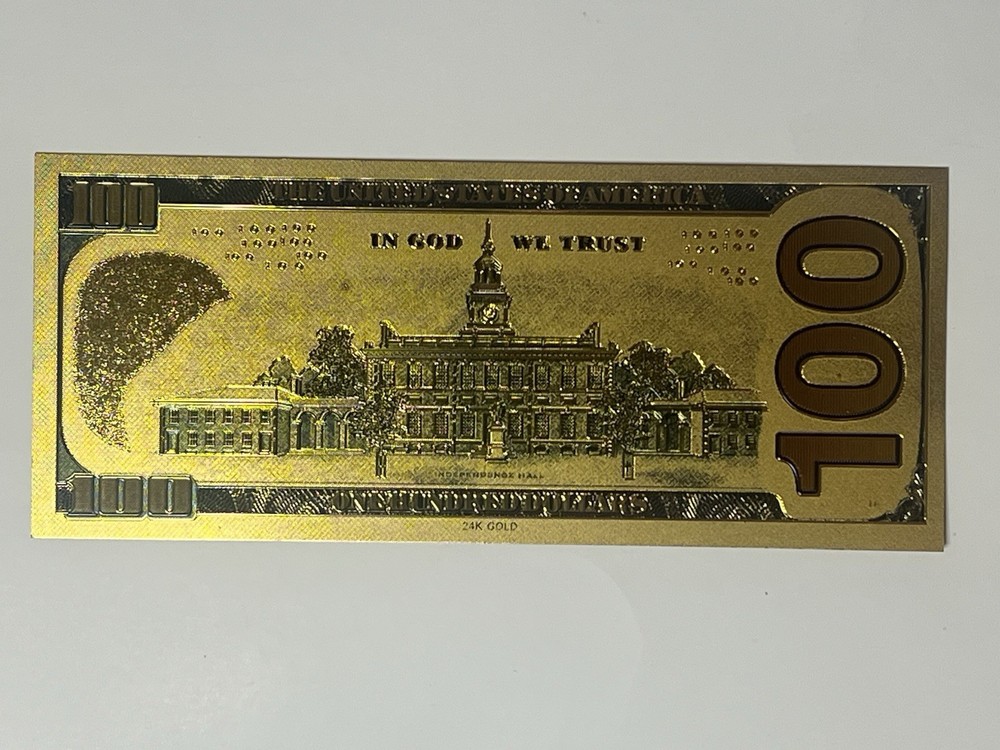 Dark Vader $100 Gold Foil Bill