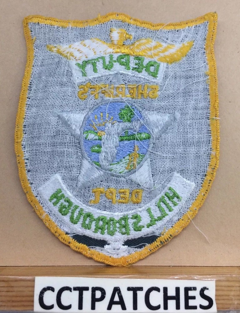 HILLSBOROUGH COUNTY, FLORIDA SHERIFF DEPT (POLICE) SHOULDER PATCH FL