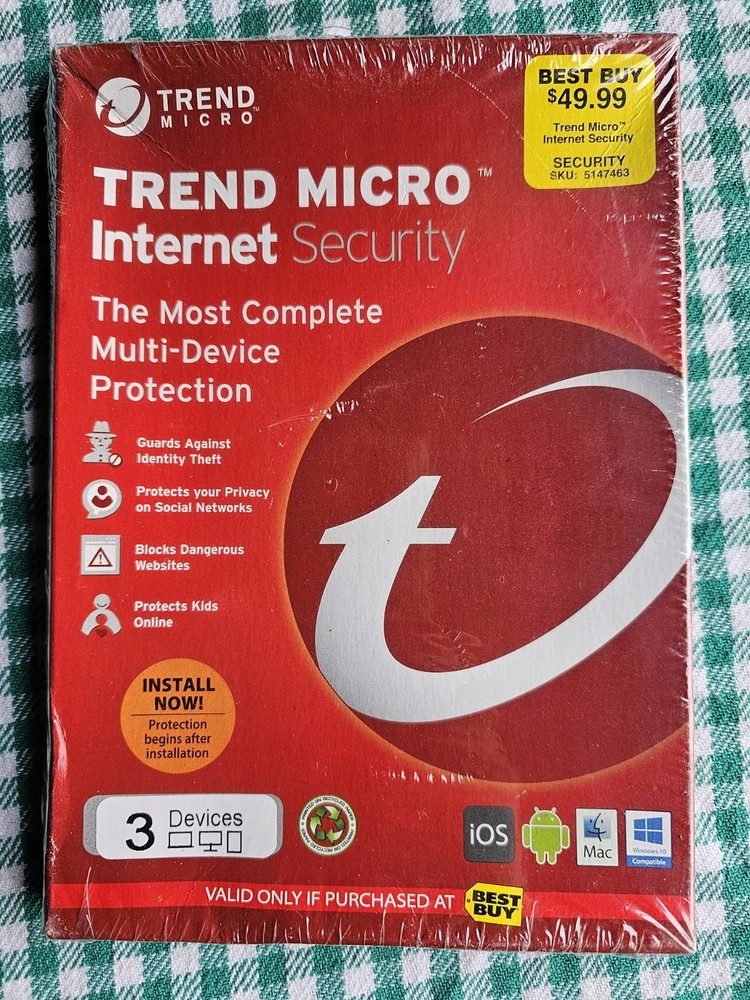 Trend Micro Internet Security 3 Devices