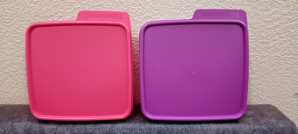 Tupperware Keep Tab Medium Rectangle Dry Storage Container Set 1.2 ltr