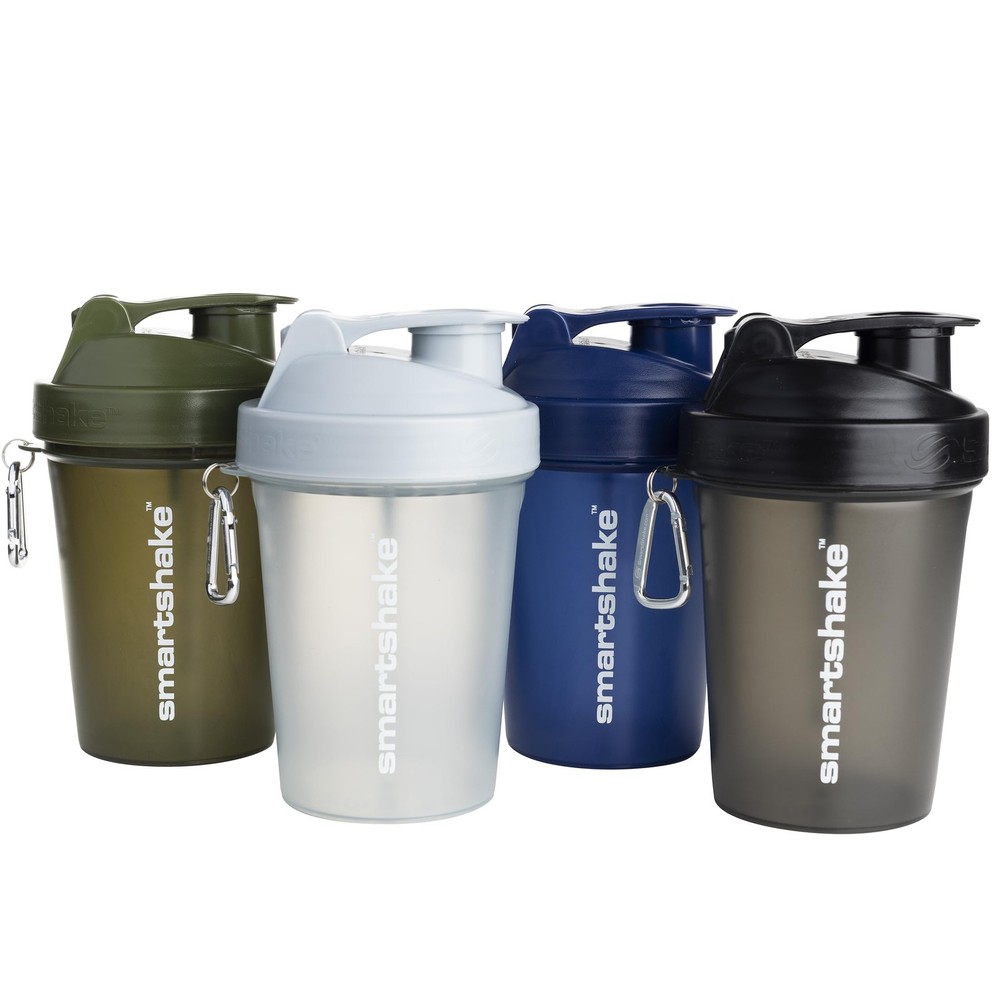 Smartshake Lite 4-Pack Protein Shaker Bottle 400 13.5 oz, LITE - Multicolor