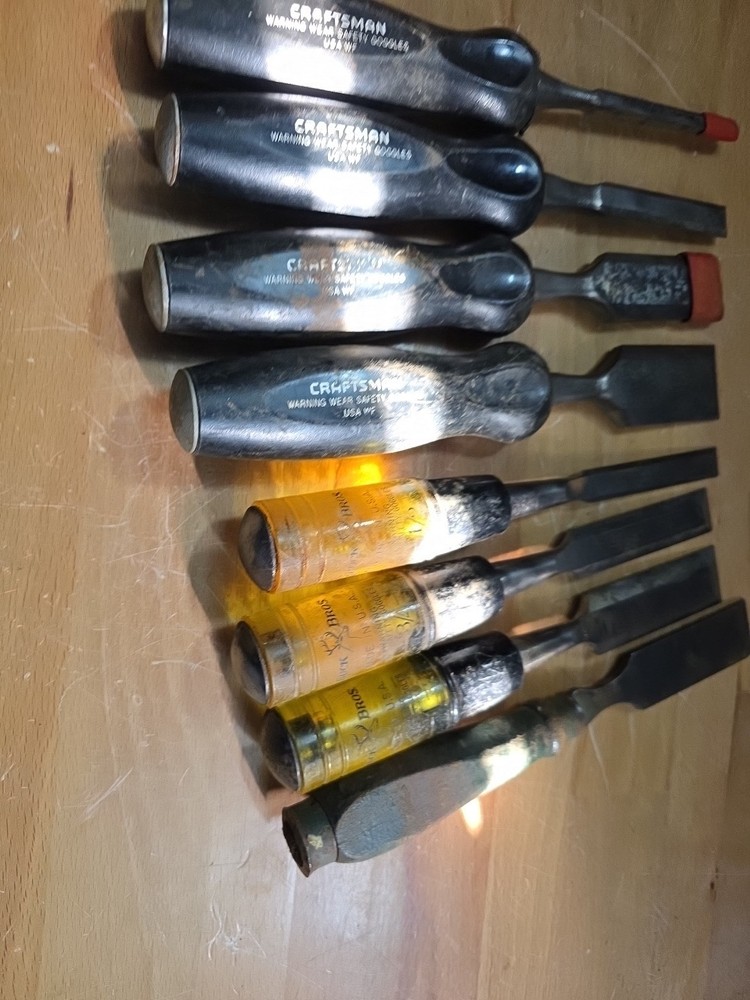 Craftsman Wood Chisel Lot And Others
