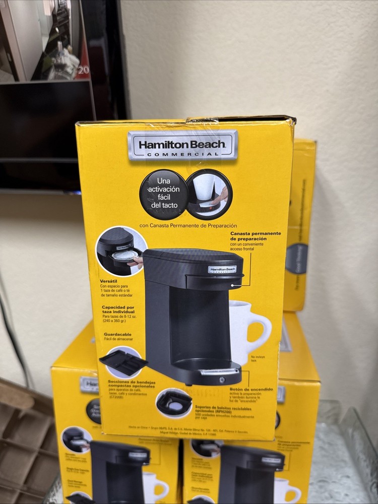 Hamilton Beach HDC200B Single Cup Coffee Maker - Black