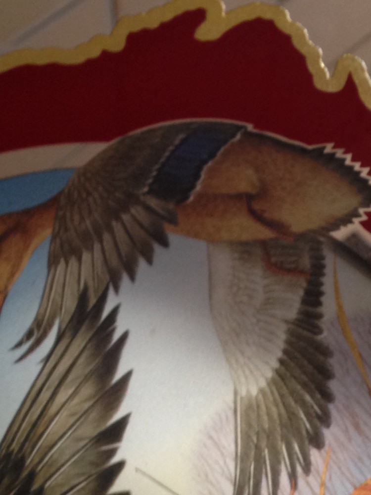 Budweiser In Wisconsin Ducks Mirror Sign, 1991