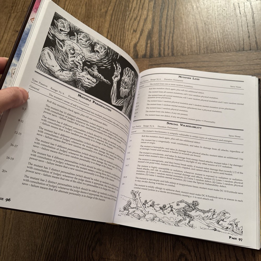 MCC RPG: Leatherbound Edition Book 1st Print