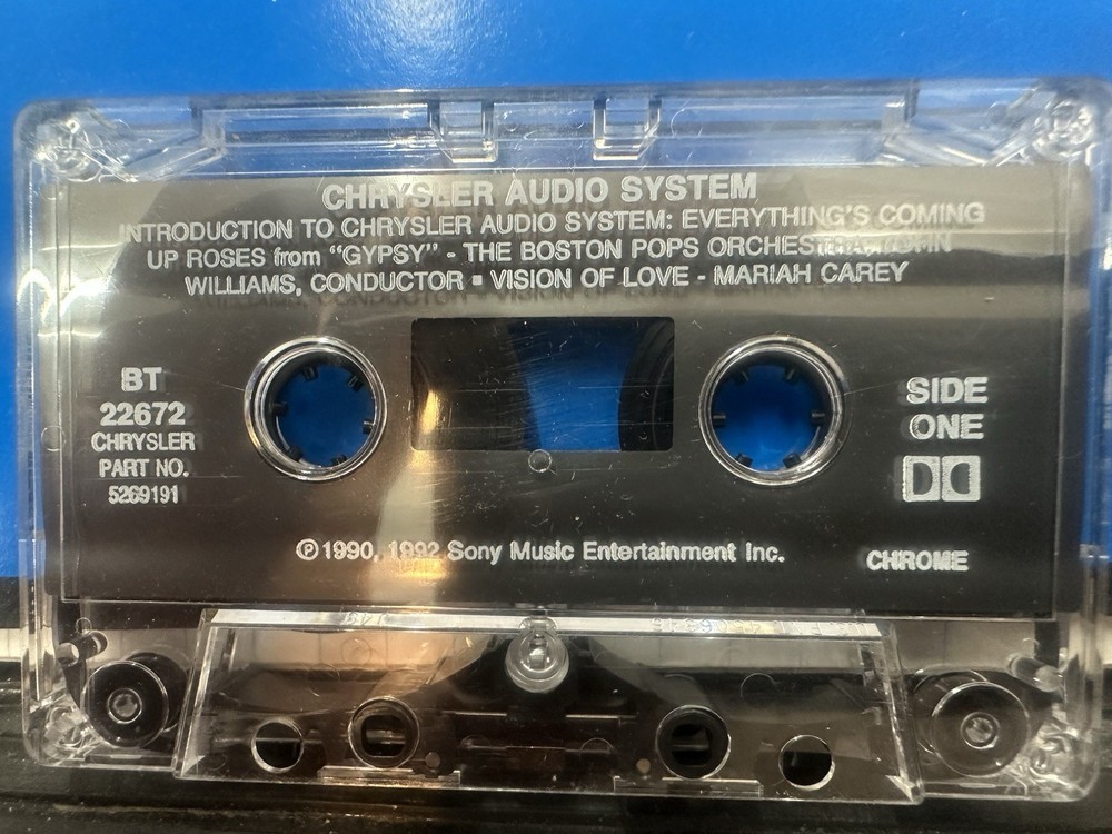 Chrysler Cassette Demo Tape