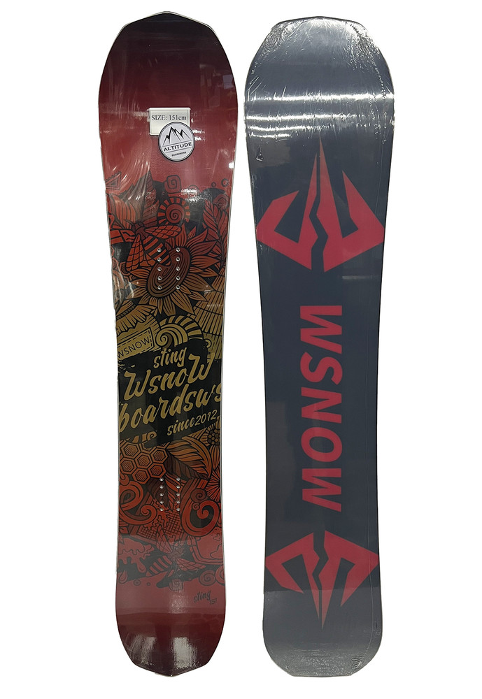 WSNOW "STING" SNOWBOARD - 151CM/59" LONG