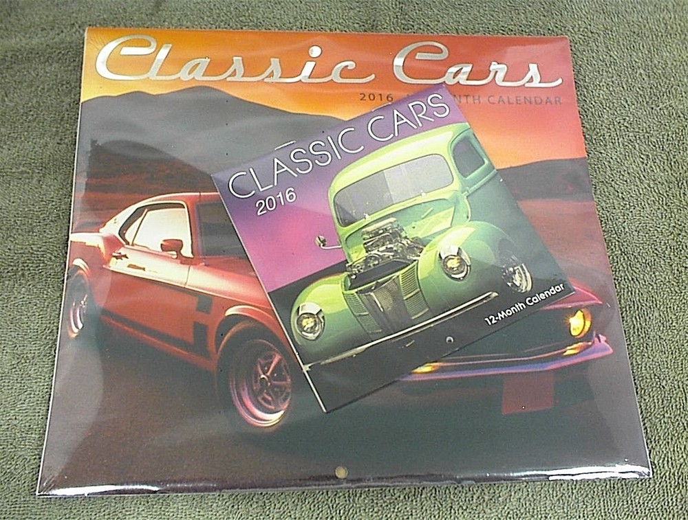 2016 CLASSIC CAR CALENDAR