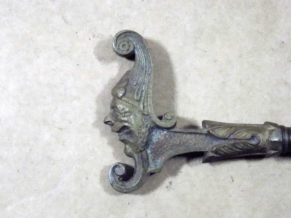 Decrative brass hook