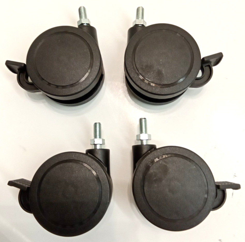 MasterVision Evolution Revolver Mobile Dry-Eraseboard Easel Casters & Hardware