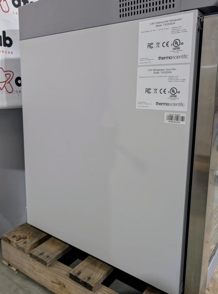 Thermo TSG505GA 5.5 cu ft Undercounter Laboratory Refrigerator
