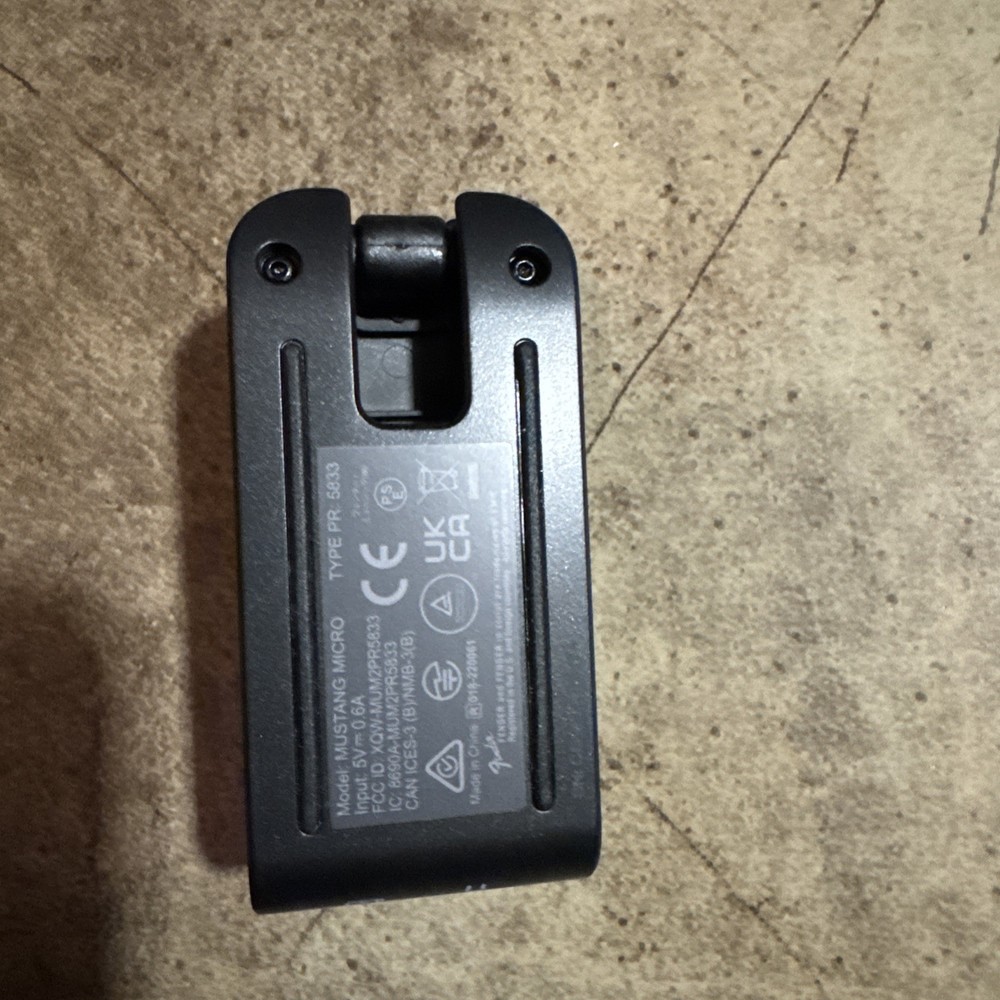 Fender Mustang Micro Guitar Headphone Amp Used