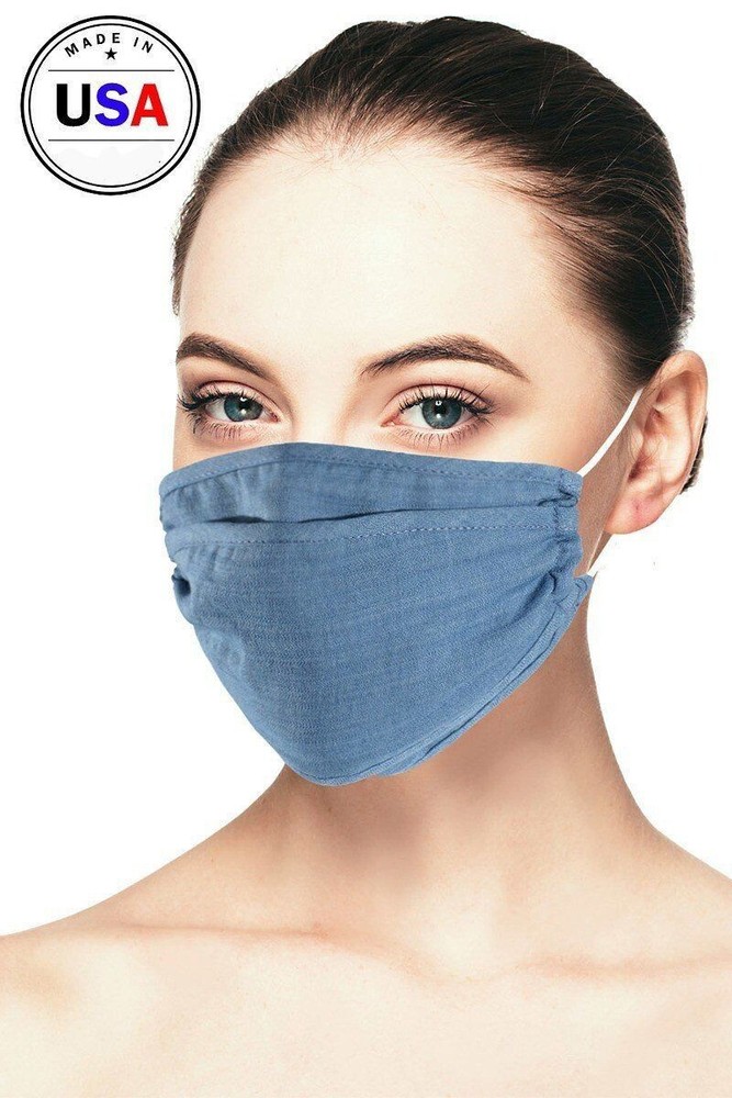New Denim 3d Reusable Face Mask