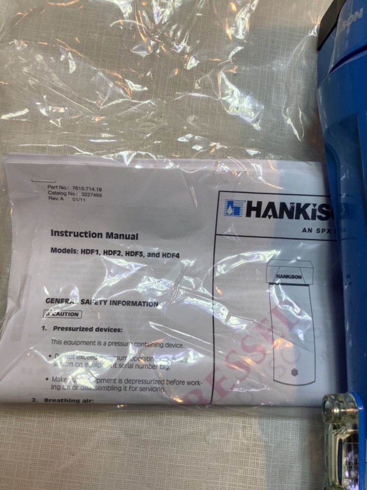 Hankison Dessicant dryer HDF1