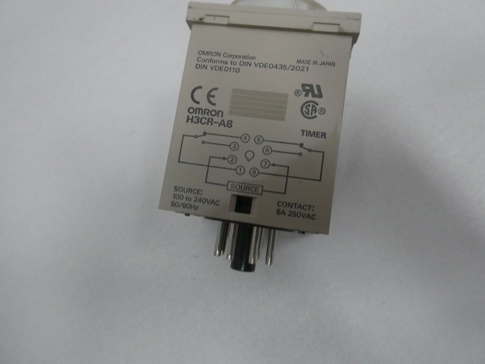 Omron H3CR-A8 Timer 100-240v-ac