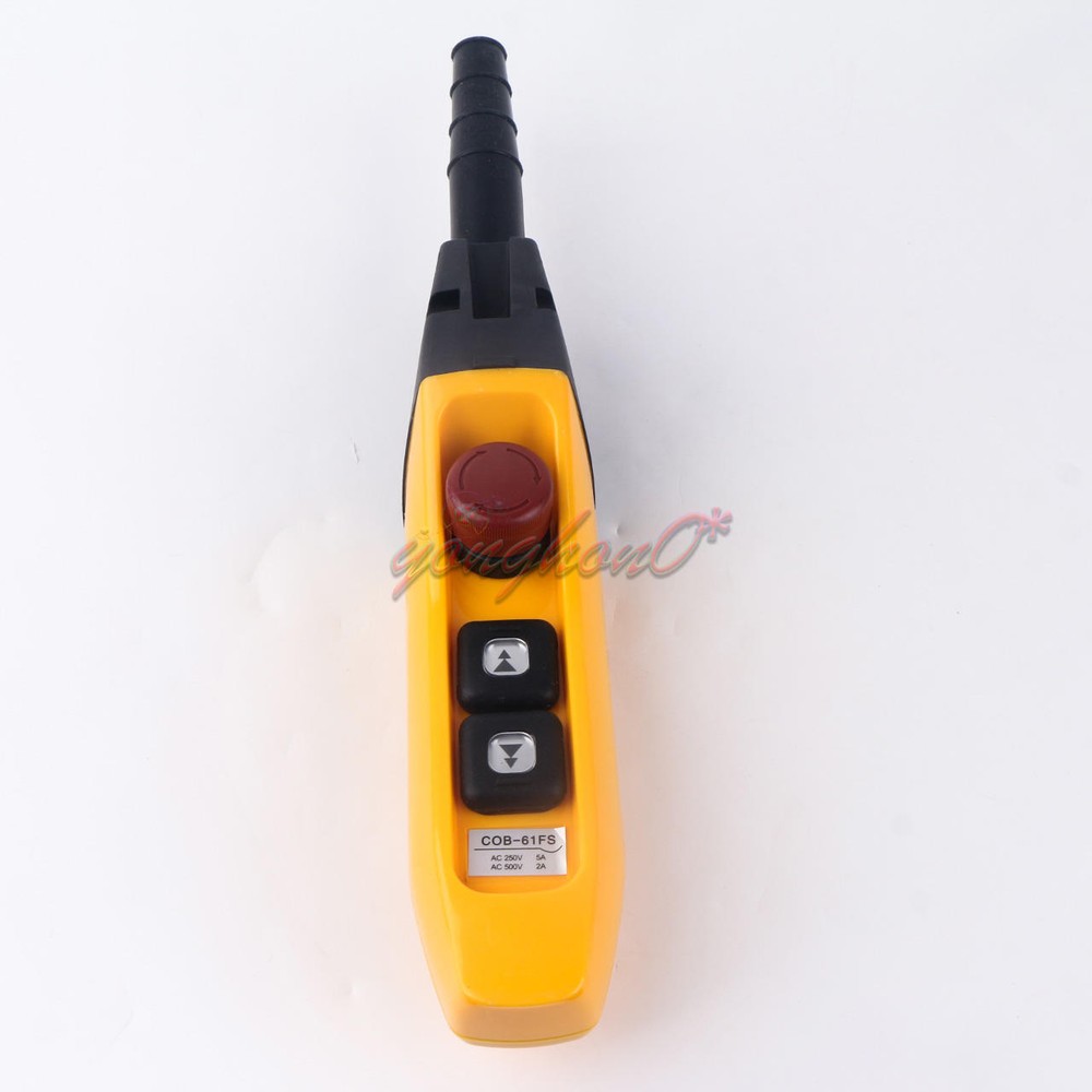 1PC NEW Crane Hoist Control Button switch double speed COB-61FS COB