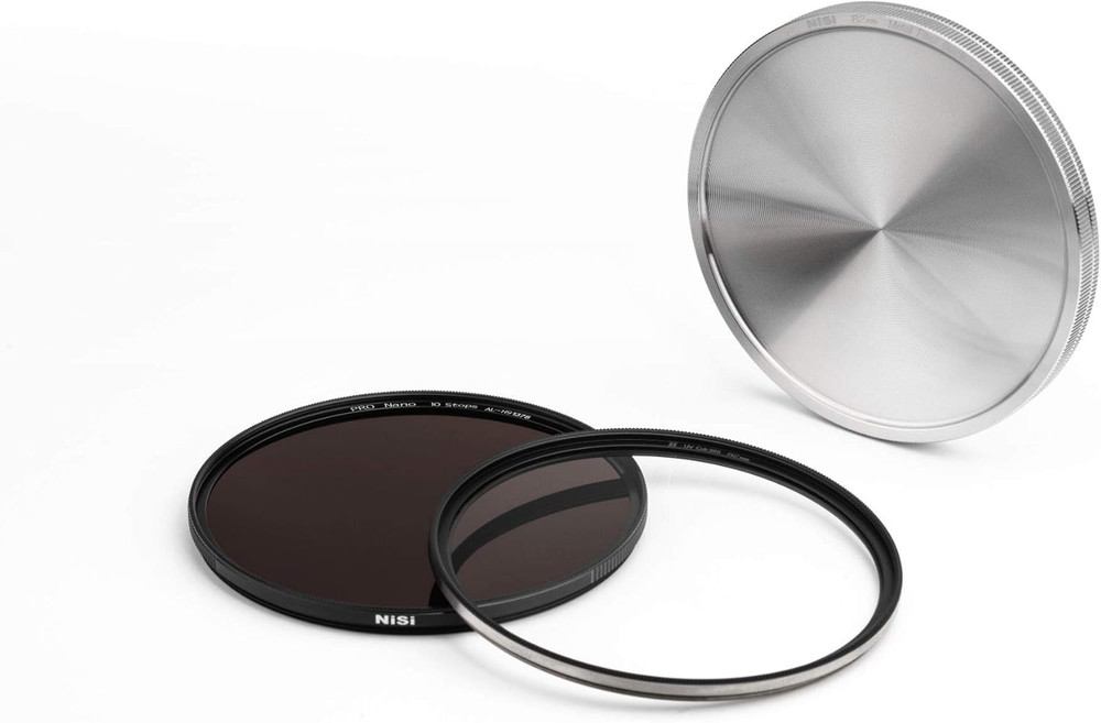 82mm Metal Stack Caps Lens Filter Protection Front Rear Thread Cover