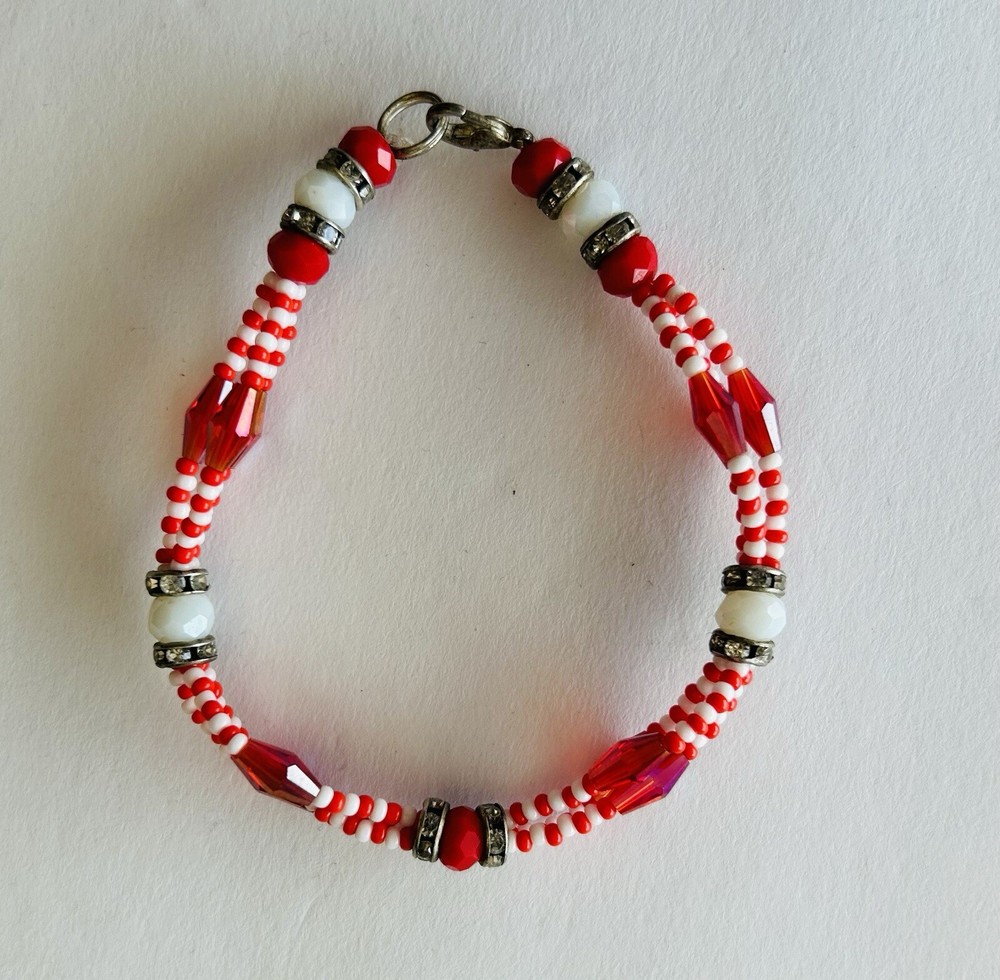Ilde Idde Shango IFA Yoruba Pulsera de Santeria / Shango 3 Thread Bracelet