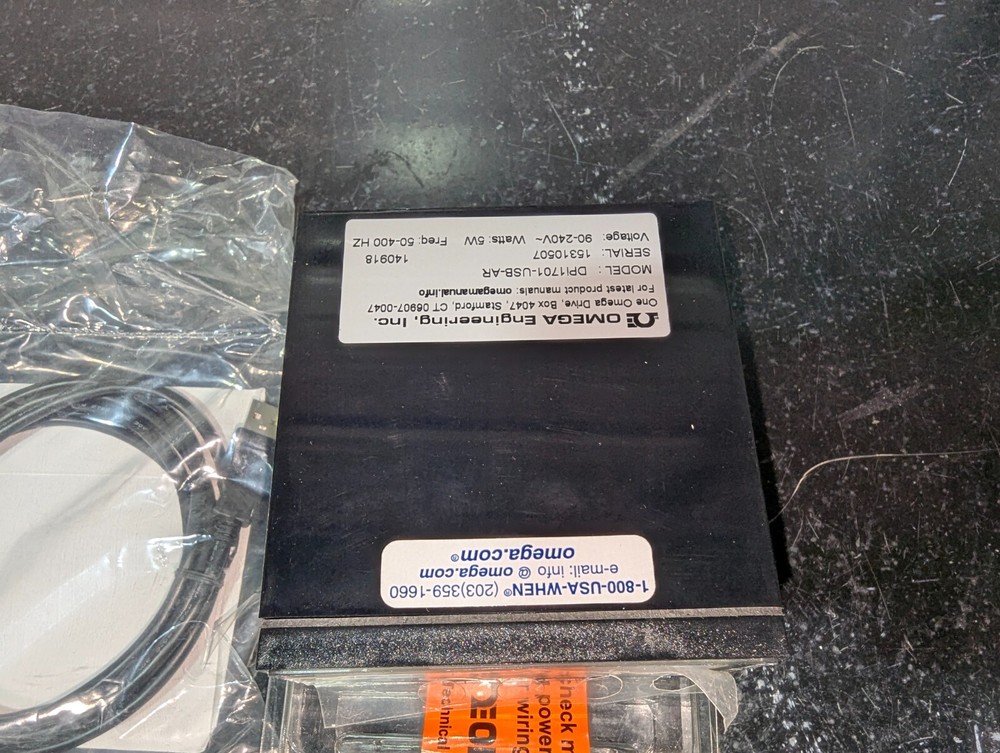 Omega DPi1701-USB-AR Graphic Panel Meter Data Logger Temp Process OPEN BOX