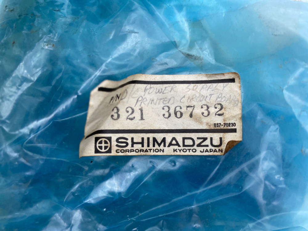 Shimadzu 321-36732 DC Power Supply PCB (No Box)
