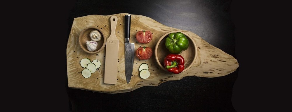 Handmade Leather Strop with Stropping Compound